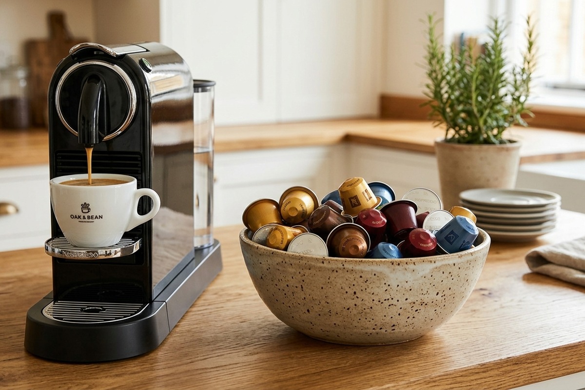Coffee Pods and Machine